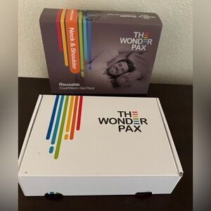 New The Wonder Pax Reusable Neck & Shoulder Gel Pack